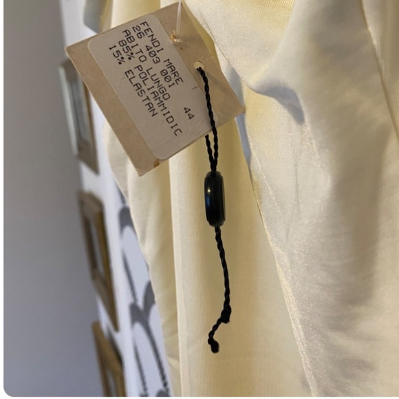 Vintage Fendi Maxi Dress w/ Zucca Emblem - Picture 8 of 8